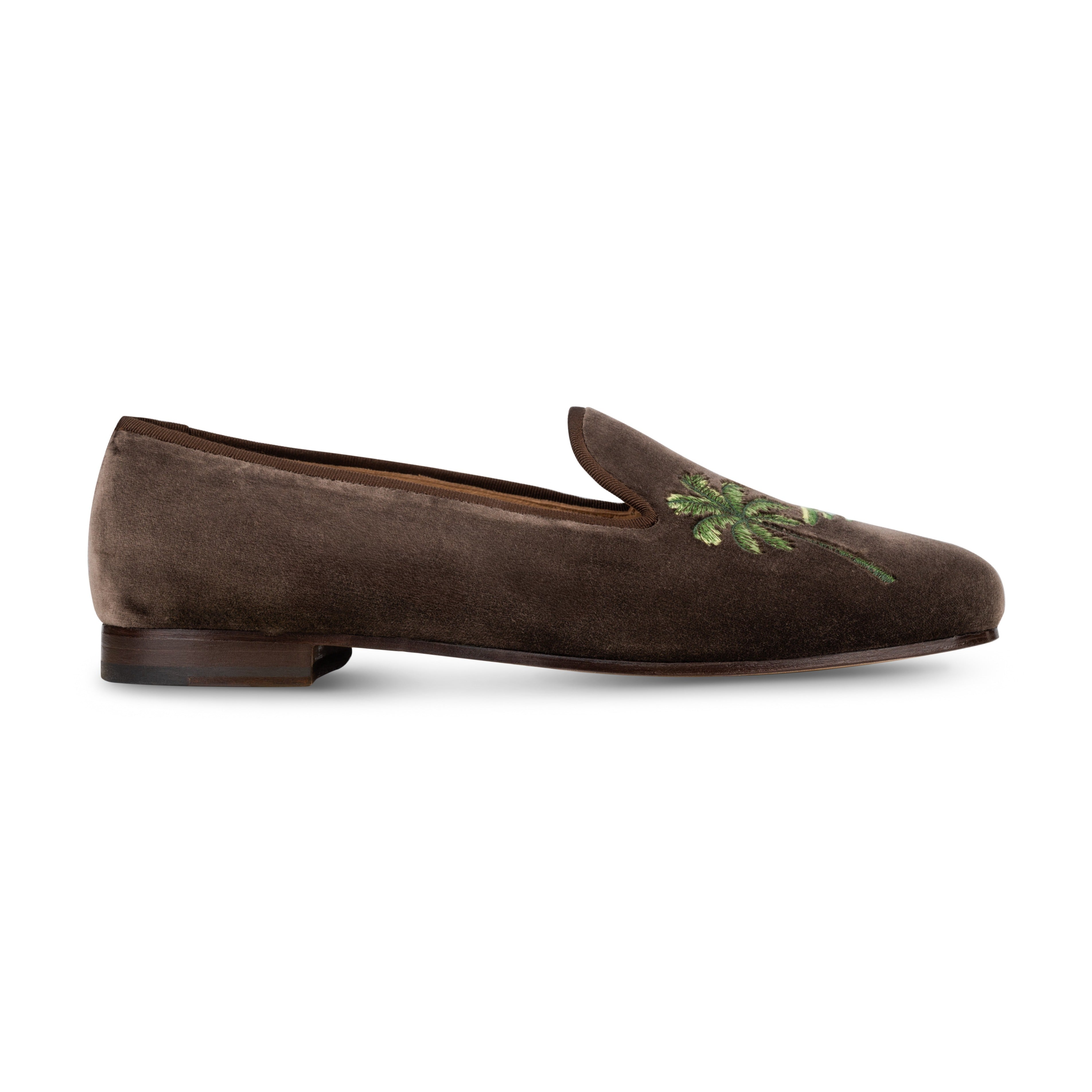 Men's Montego Bay Espresso Velvet Slipper