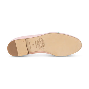 Hearts Bloom Linen Slipper