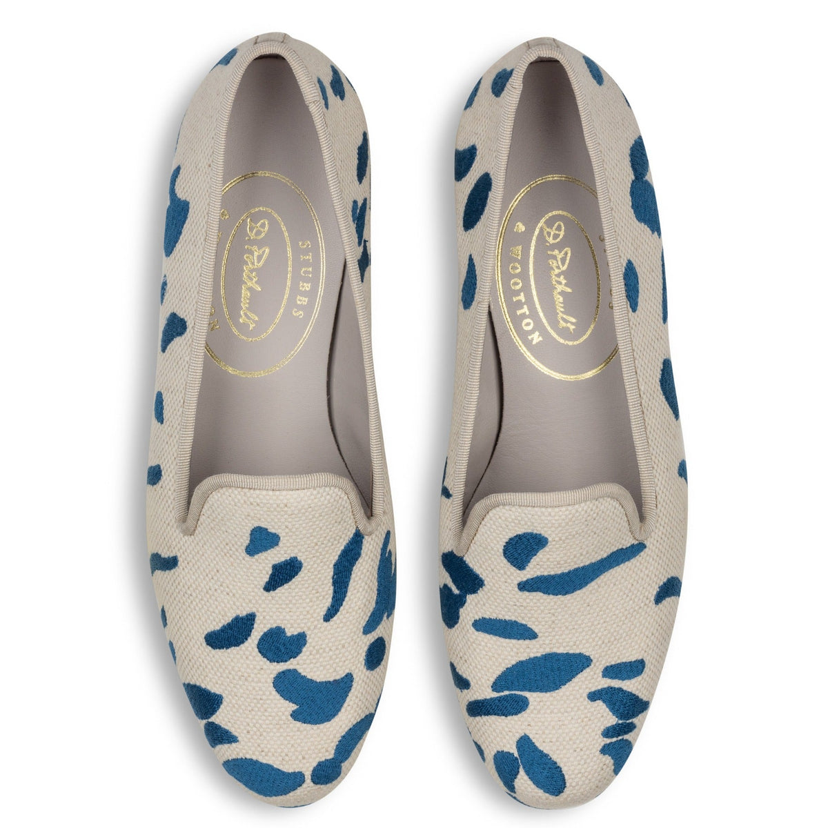 Alizee Flax Linen Slipper
