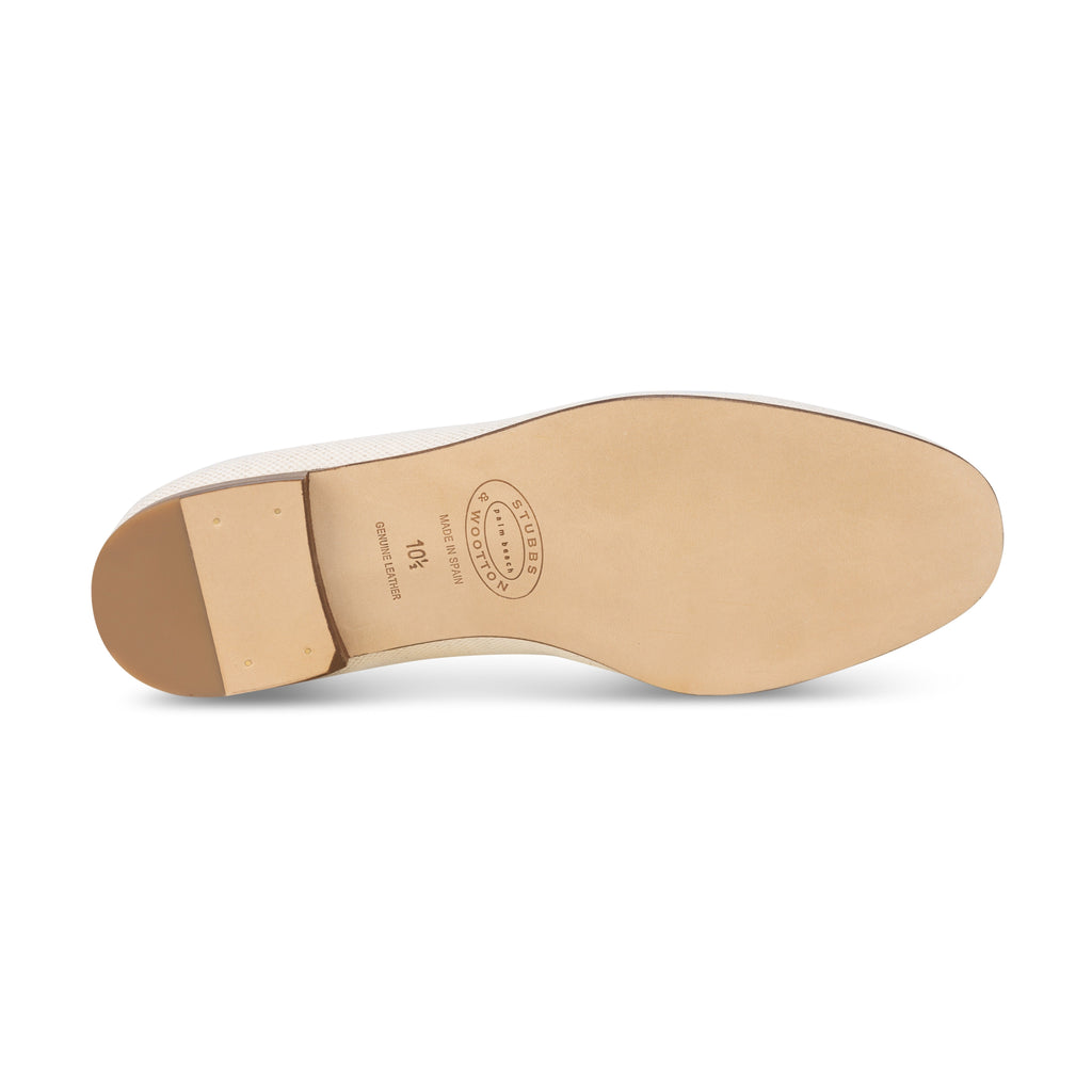 Graphic Flax Slipper