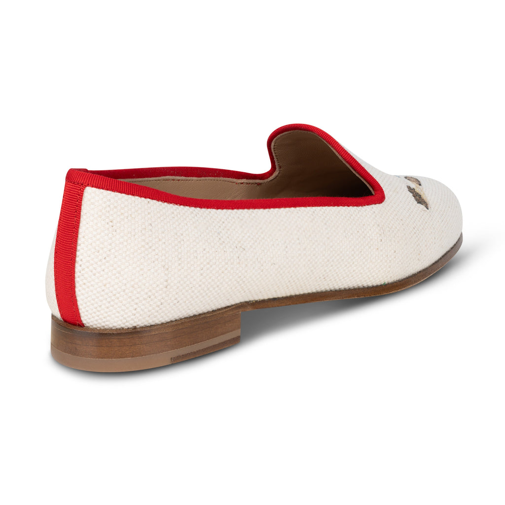 Caviar Flax Linen Slipper