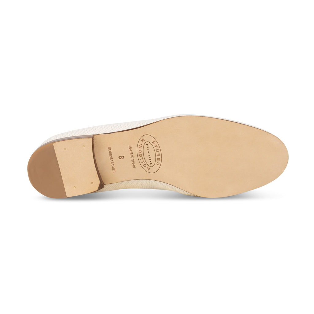 Caviar Flax Linen Slipper