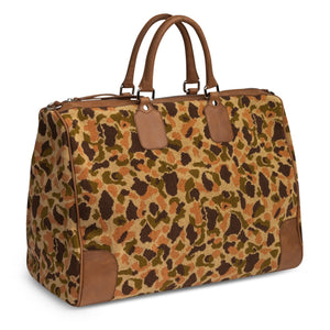 Our Hidden Dune Needlepoint Weekender item is photographed here against a white background.