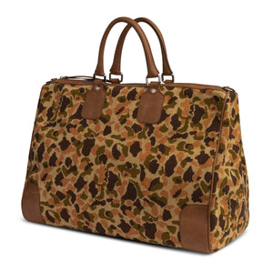 Our Hidden Dune Needlepoint Weekender item is photographed here against a white background.