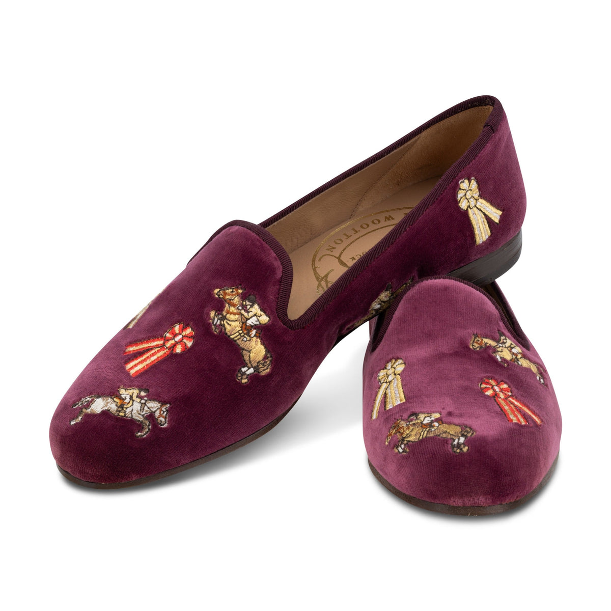 Dressage Burgundy Slipper