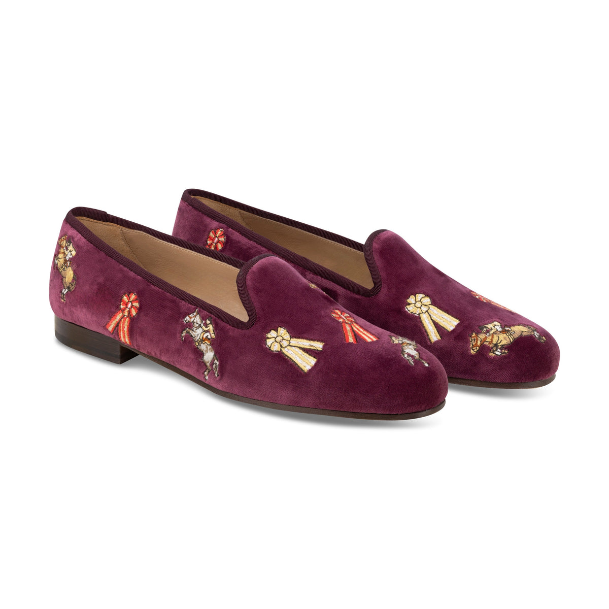 Dressage Burgundy Slipper