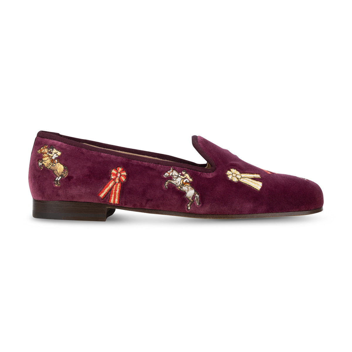 Dressage Burgundy Slipper