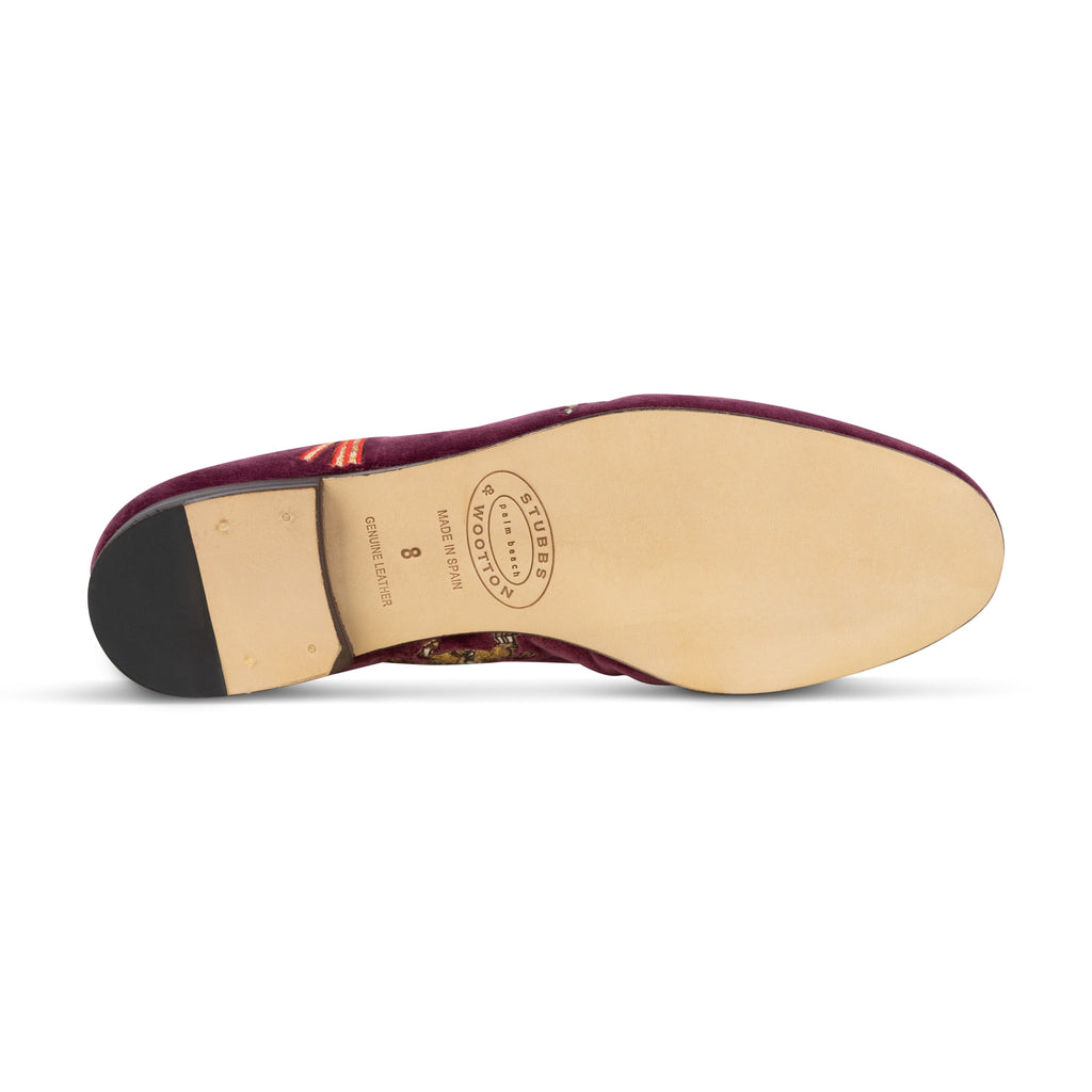 Dressage Burgundy Slipper