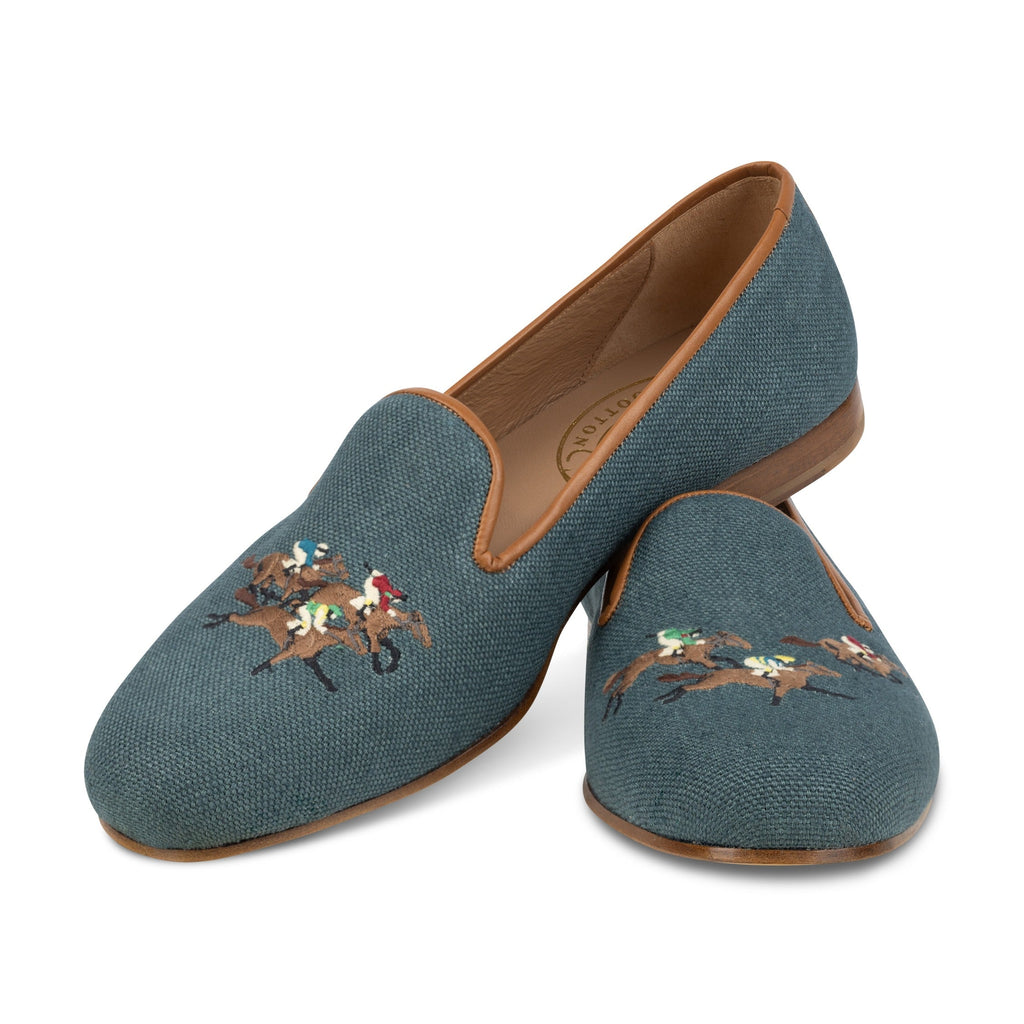 Our Track Racing Slipper (Men) item is photographed here against a white background.