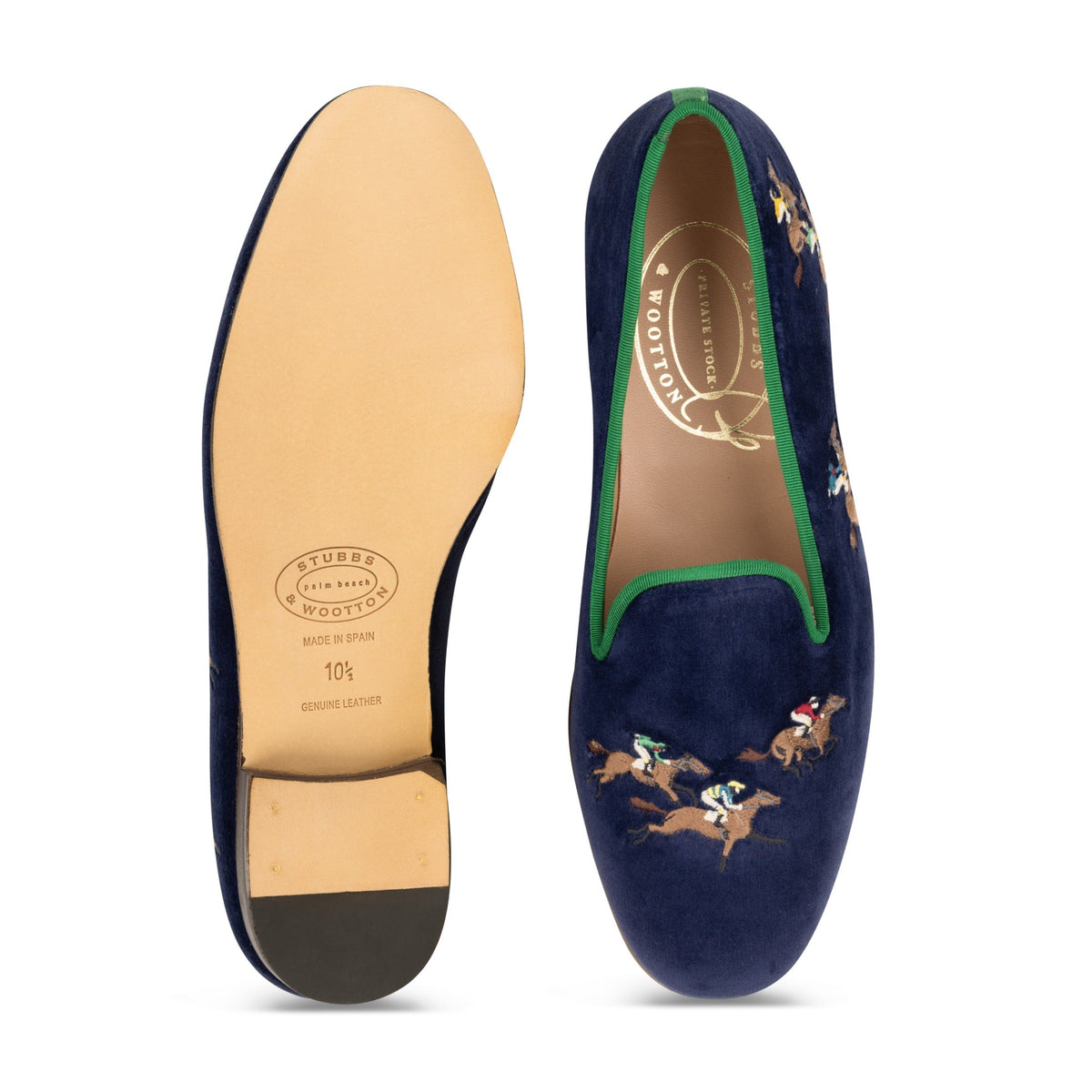 Men's Track Naval Slipper