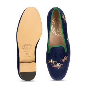 Men's Track Naval Slipper