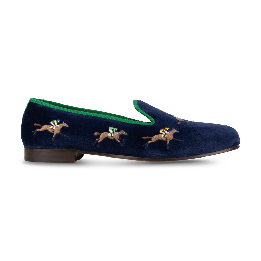 Men's Track Naval Slipper