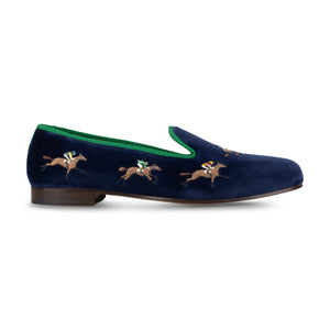 Men's Track Naval Slipper
