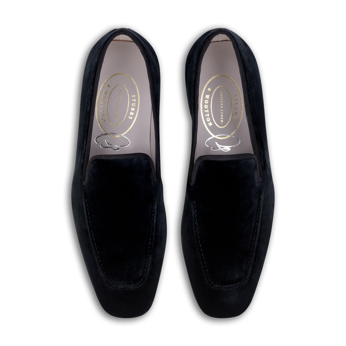 Our Noir Private Stock Velvet Nottingham (Men) item is photographed here against a white background.