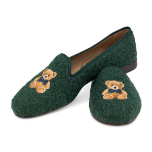 Men's Teddy Evergreen Boucle Slipper