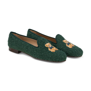 Men's Teddy Evergreen Boucle Slipper