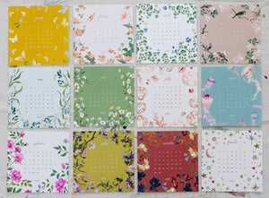 2026 Desk Calendar in the Mariposa Box