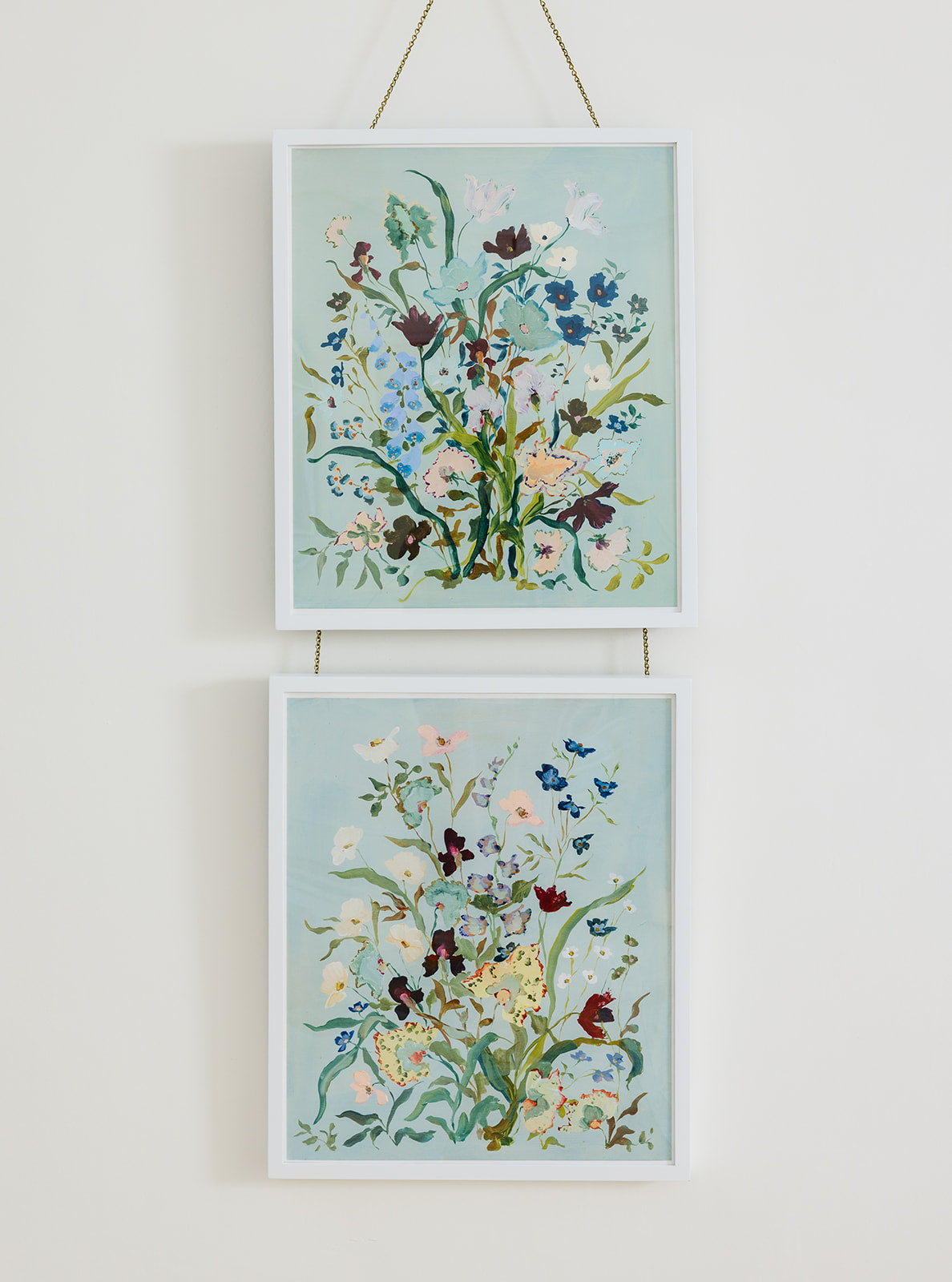 Robin's Egg Cornucopia Print: No. 2