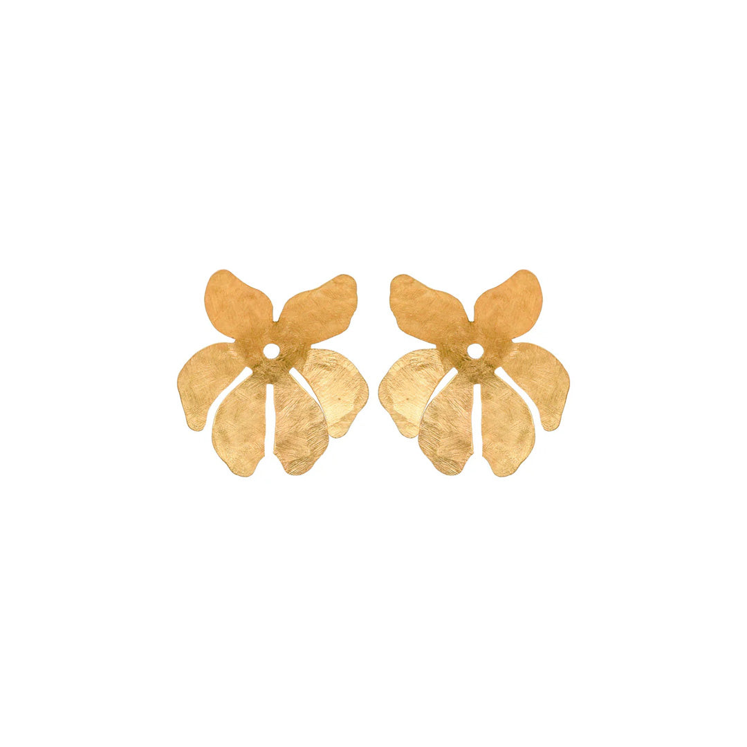 Mini Gold Tahiti Earrings