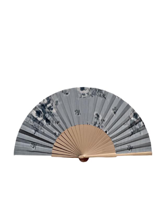 Medici Hand Fan in Grey