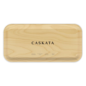 Summer Blues Small Rectangular Birchwood Tray
