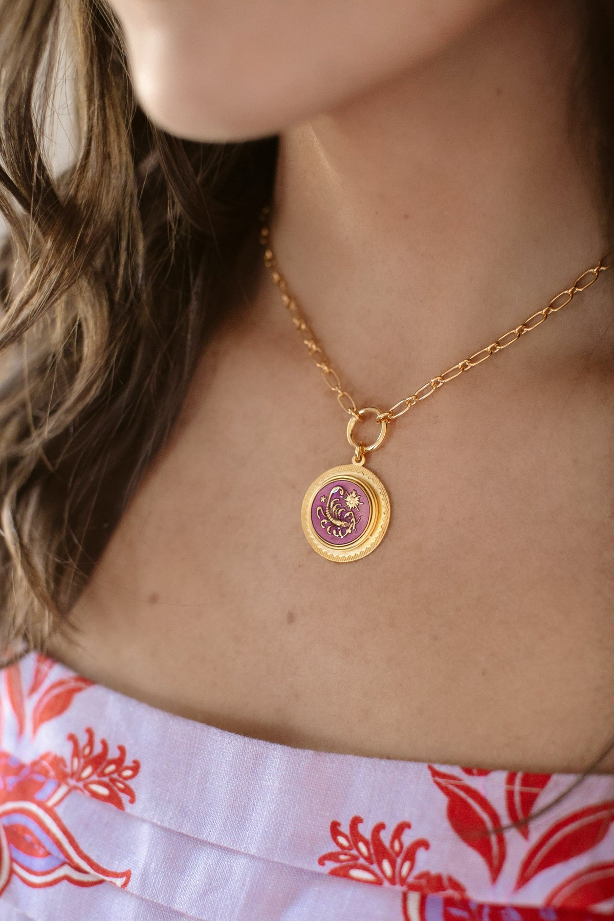 Sun Sign Necklace
