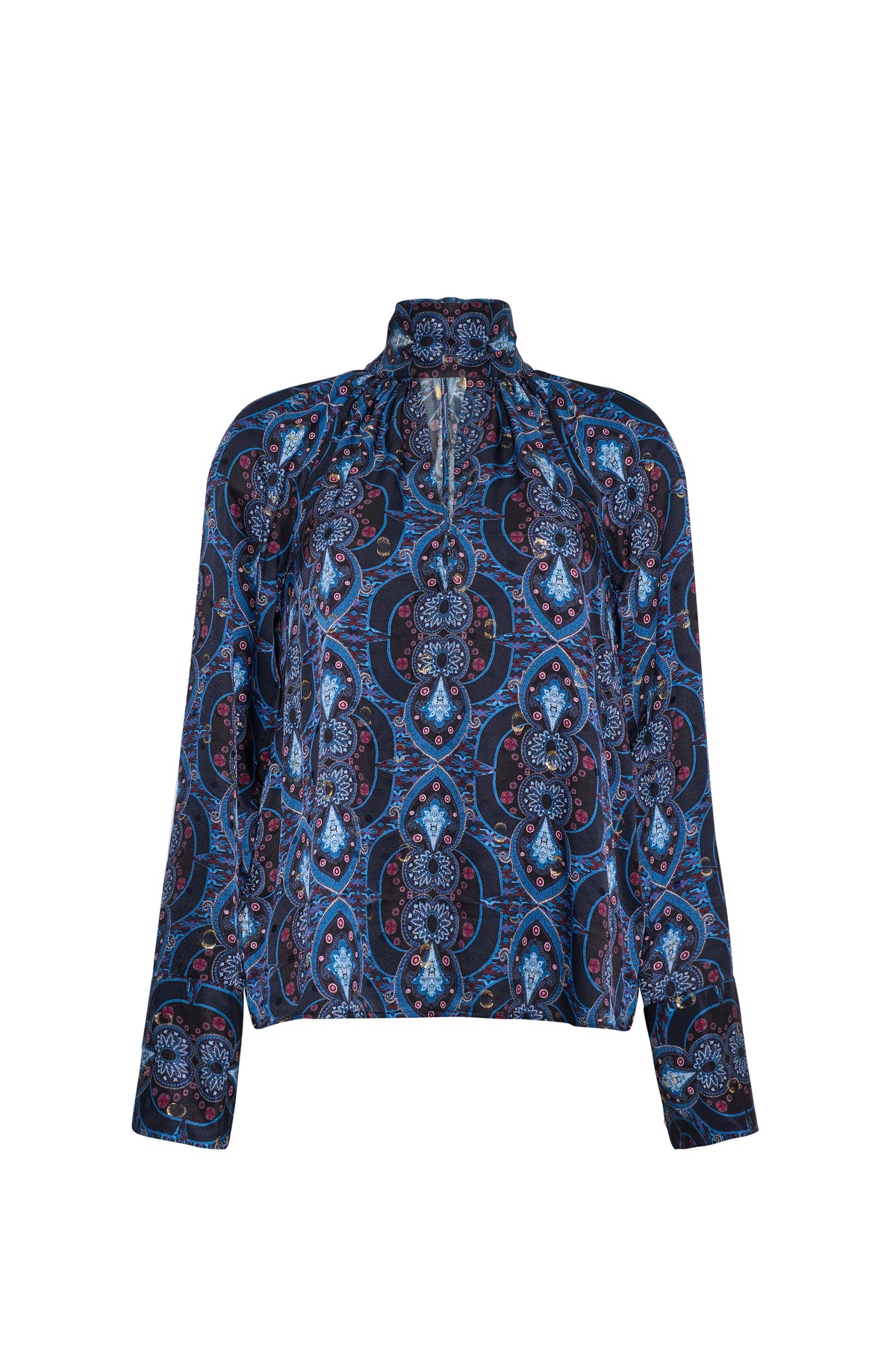 Sundance Blouse in Trove Merlot