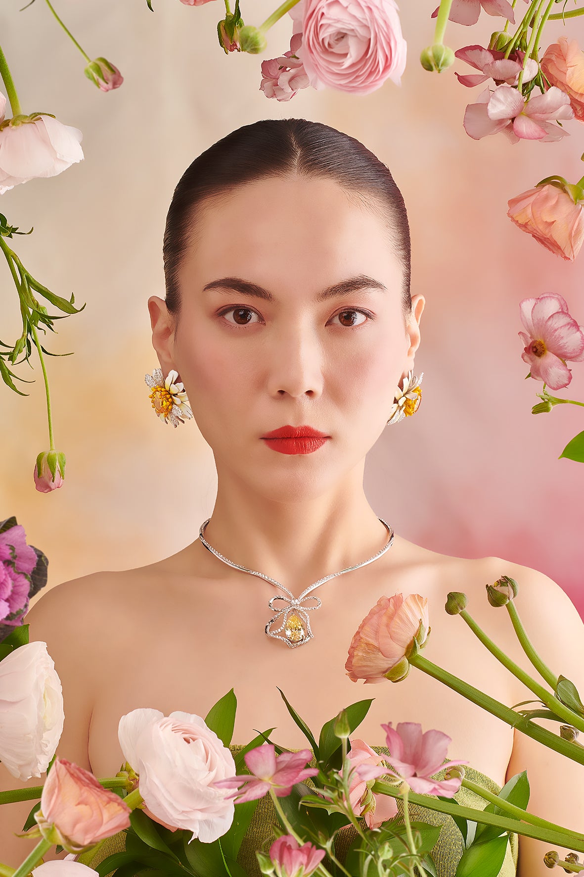 Sunflower Bloom Earrings