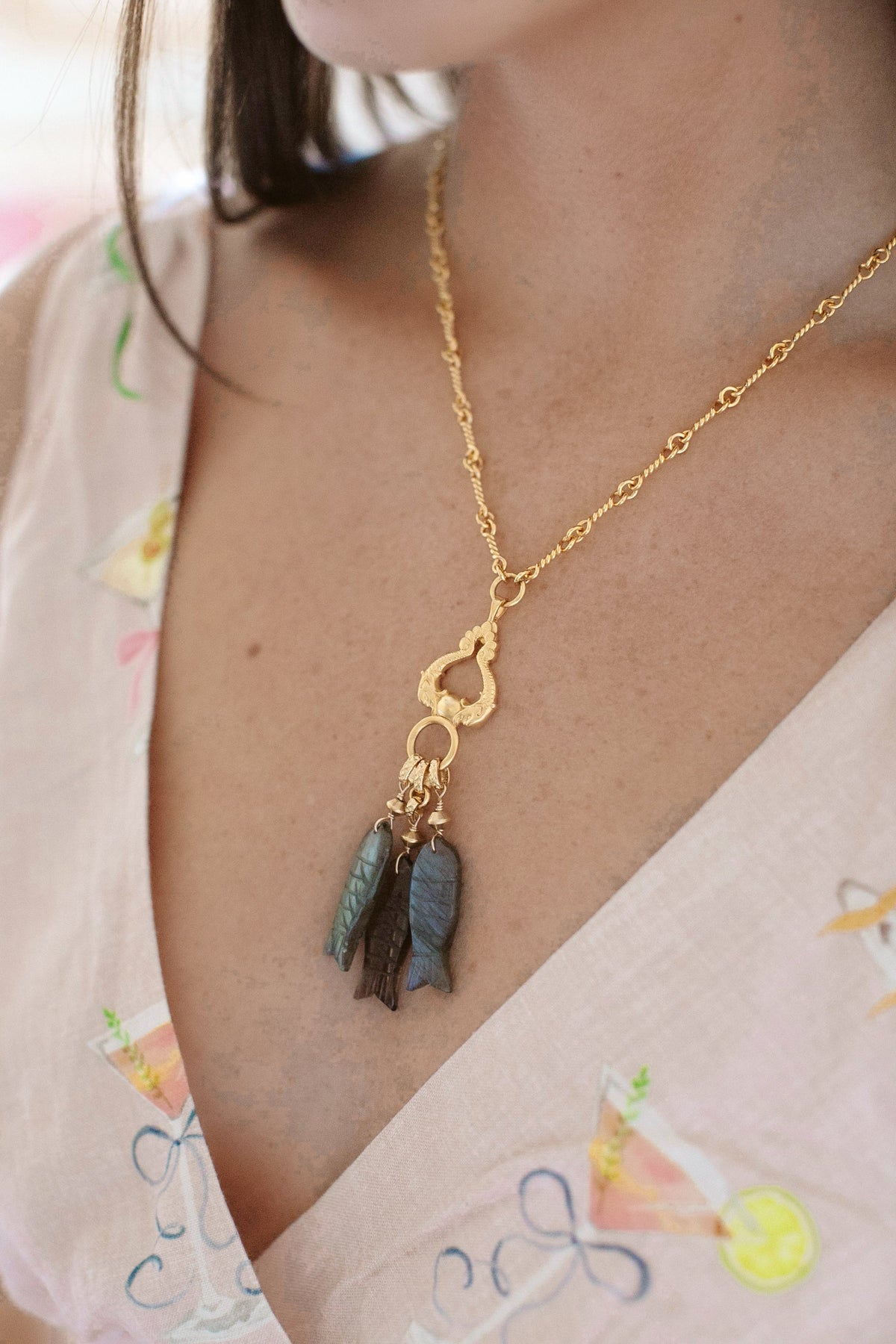 Sunset Radio Necklace