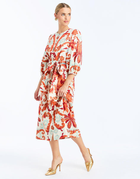 mestiza midi dress Suzanna Midi Dress S / Rossa Waltz