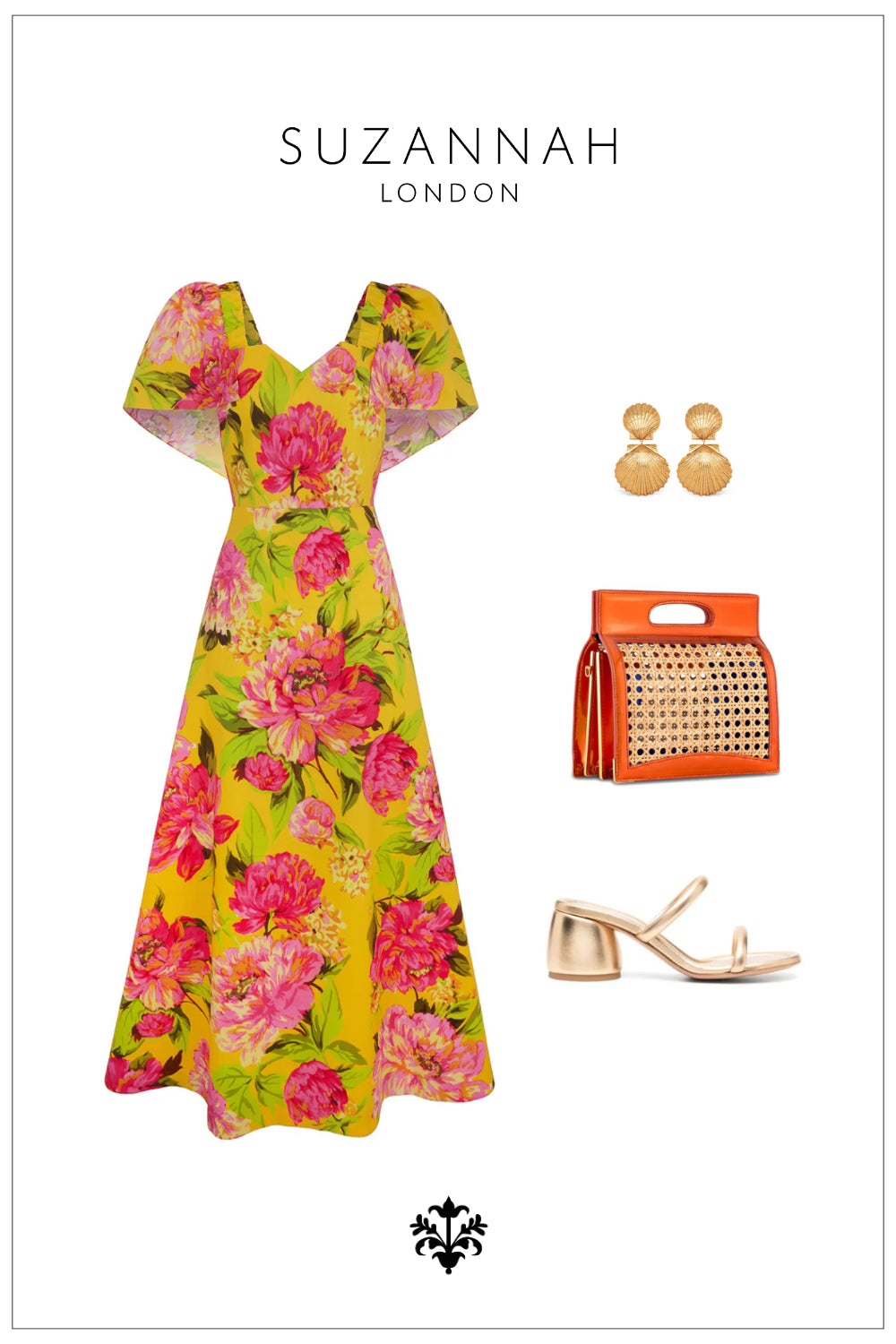 Fitzgerald Dress in Mimosa