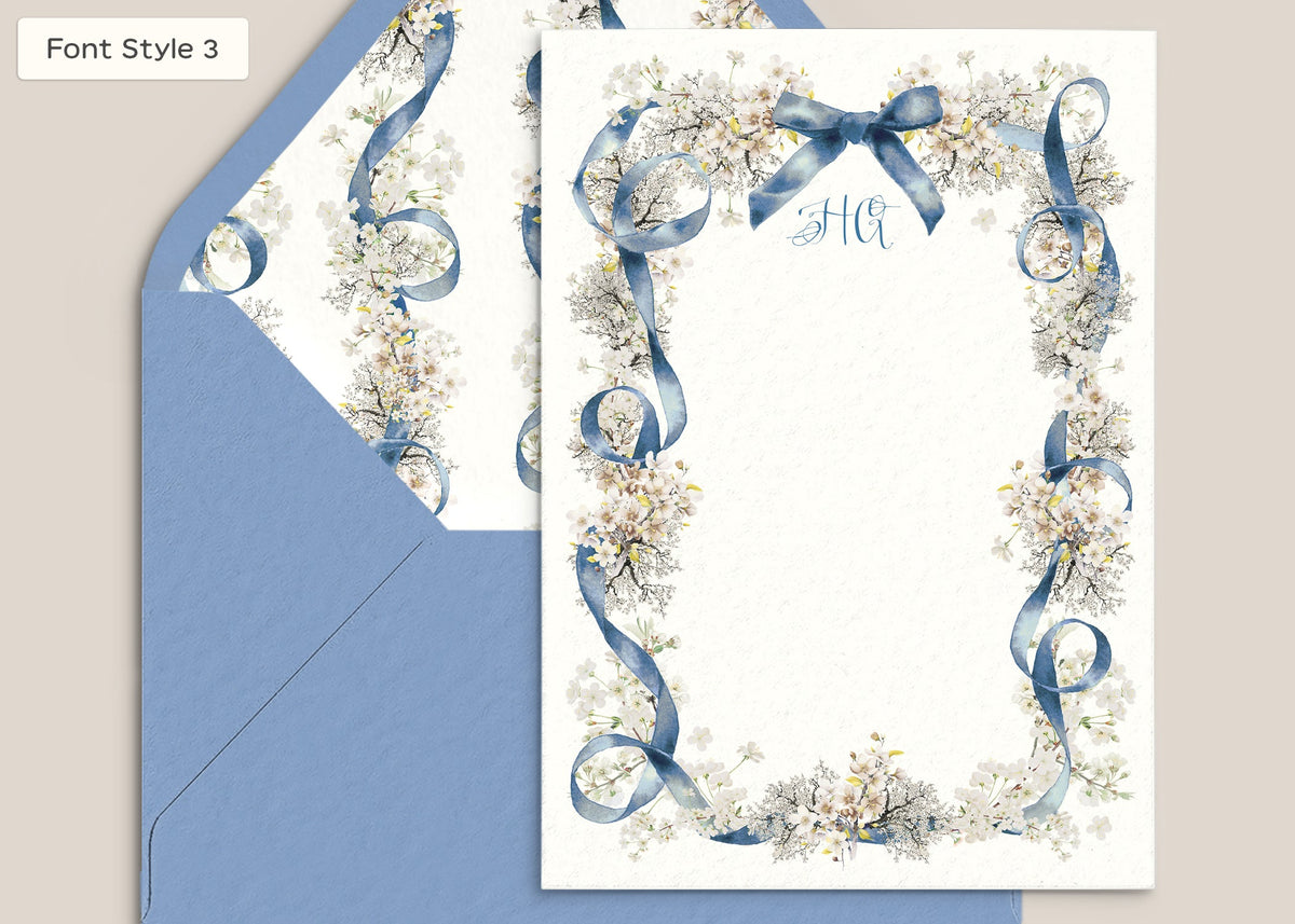 Swan Lake Personal Stationery