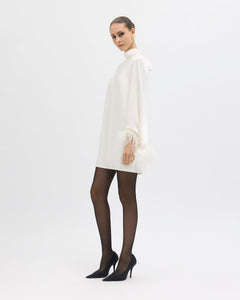 Sylvie Dress in Pearl