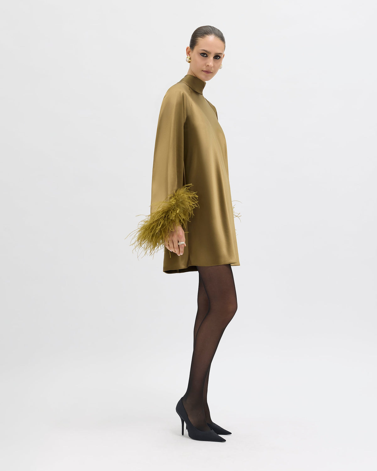 Sylvie Dress in Olivine