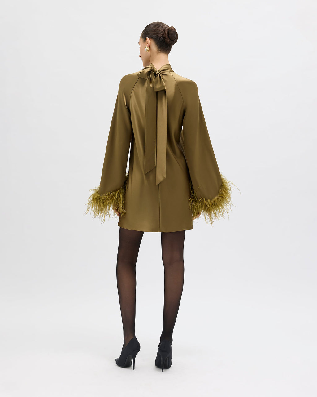Sylvie Dress in Olivine