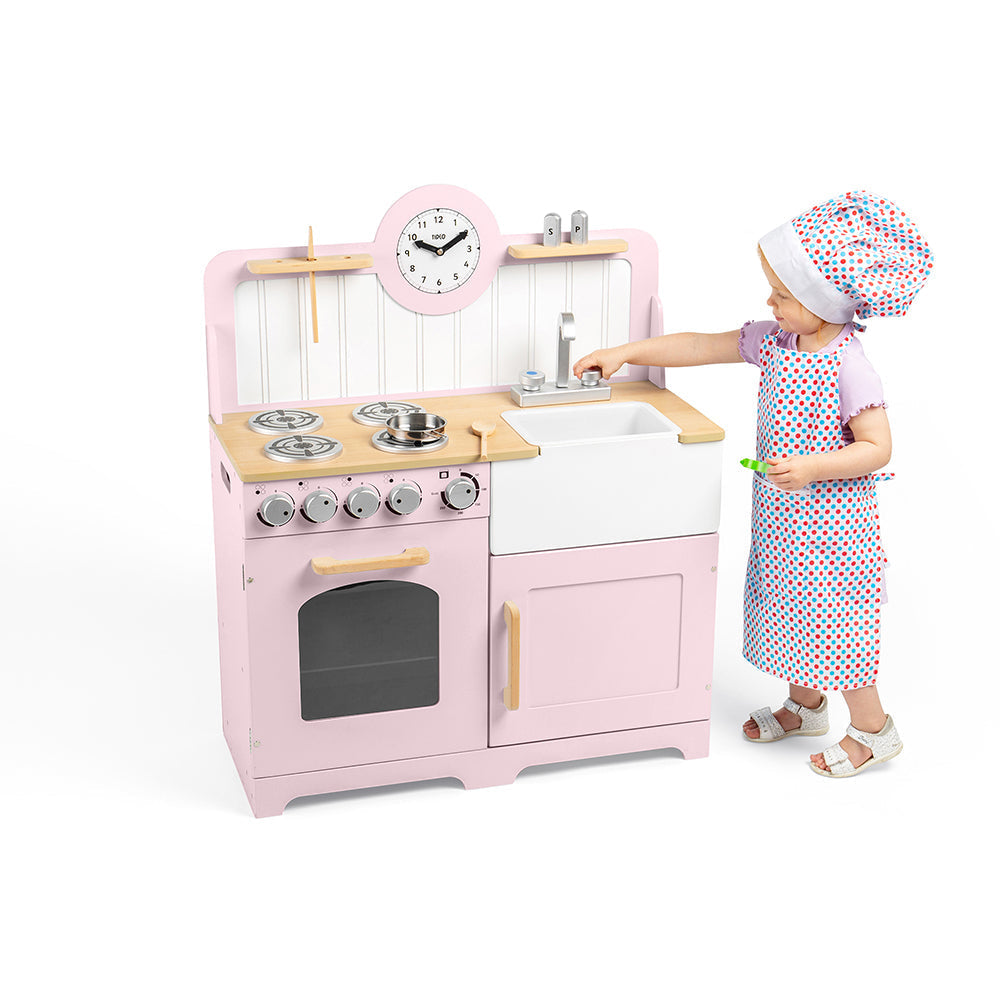 Country Play Kitchen in Pink