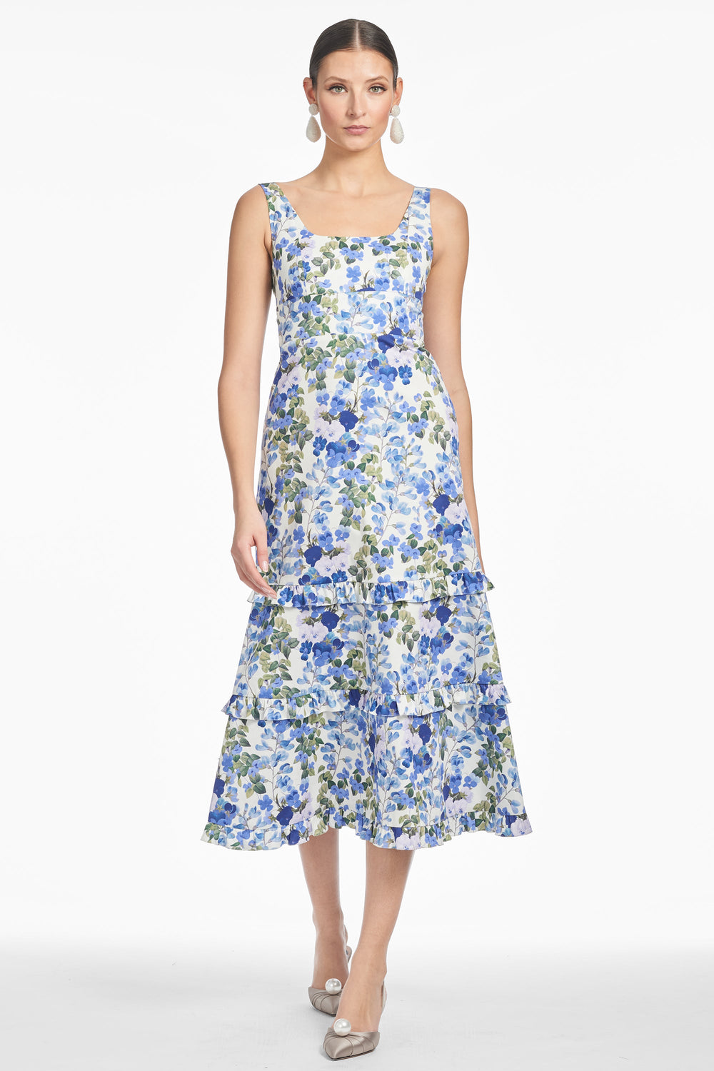 Caterina Dress in Pansy Prelude