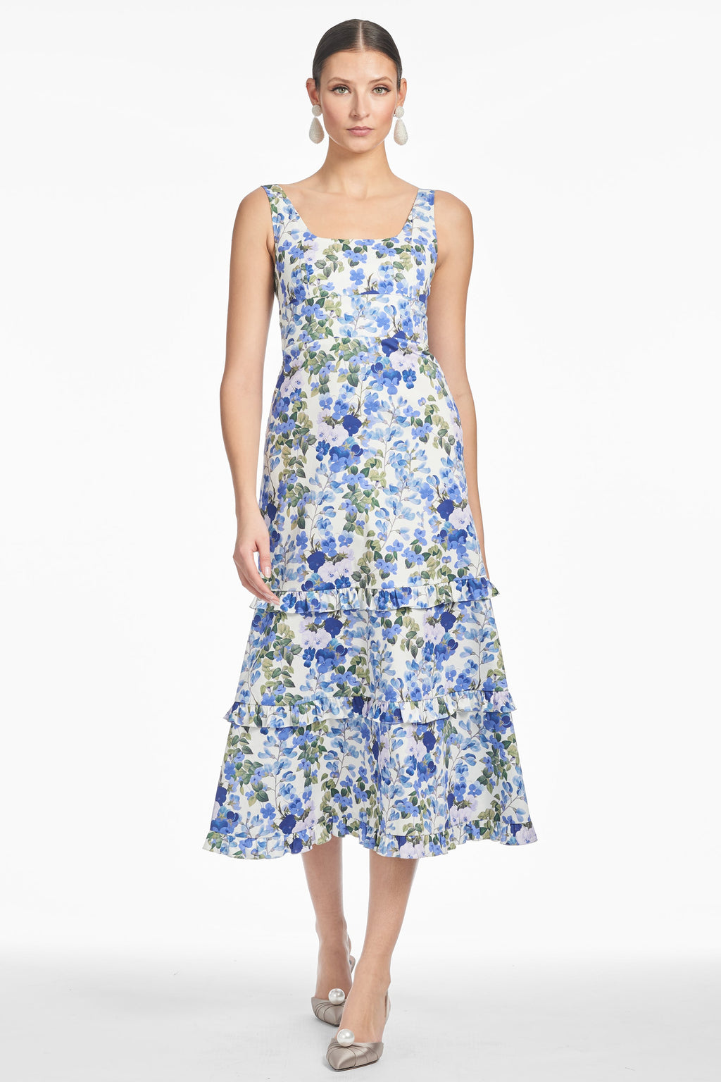 Caterina Dress in Pansy Prelude