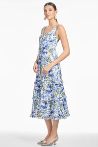 Caterina Dress in Pansy Prelude