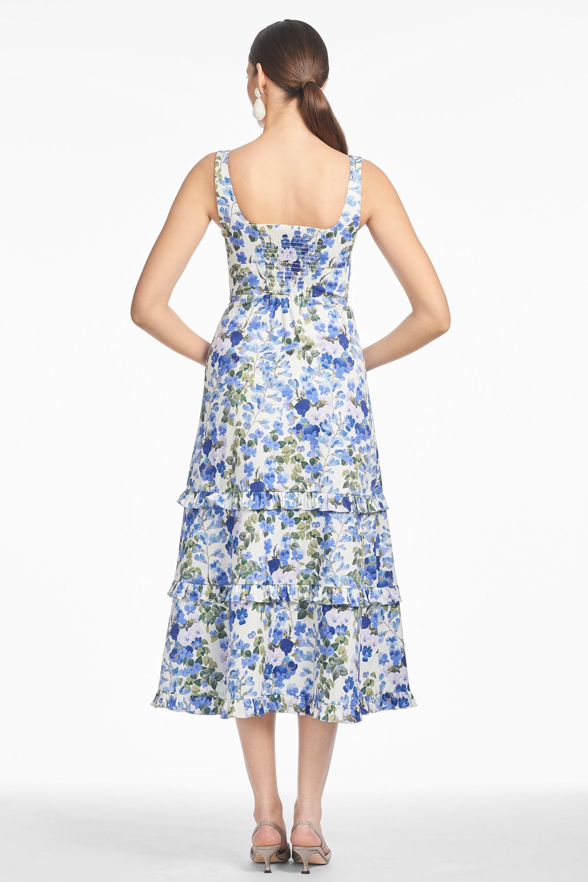 Caterina Dress in Pansy Prelude