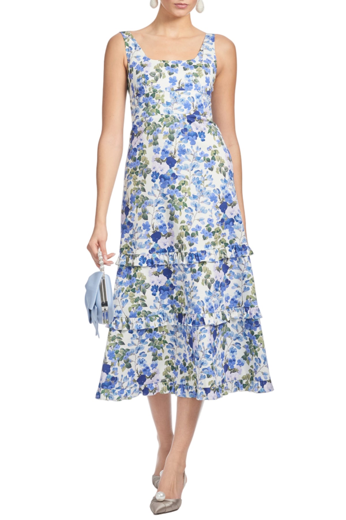 Caterina Dress in Pansy Prelude