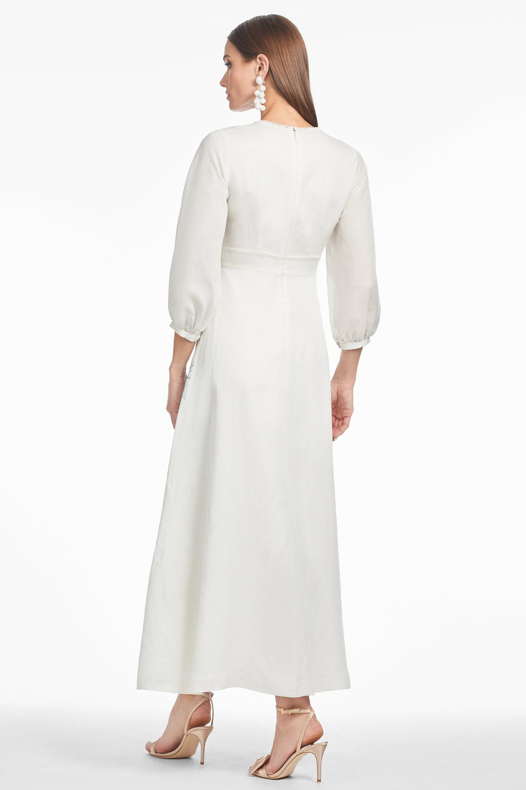 Varenna Dress in Sky Pearl Raceme