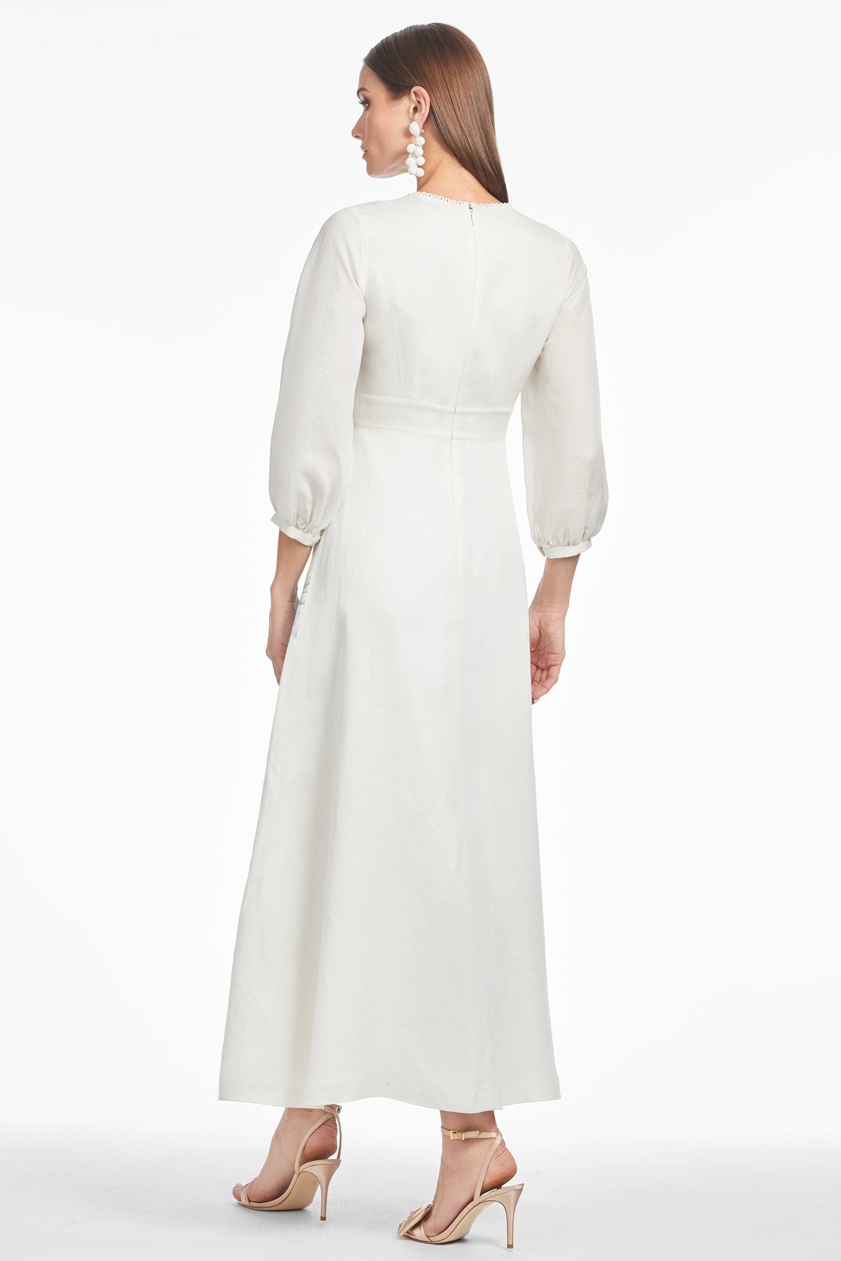 Varenna Dress in Sky Pearl Raceme