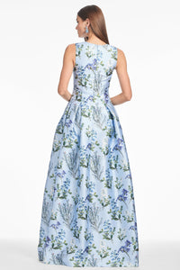Brooke Gown in Freesia Forest