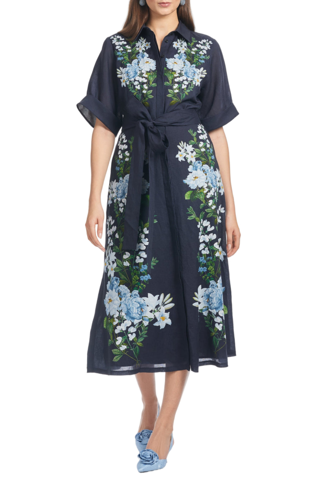 Joy Dress in Midnight Garden