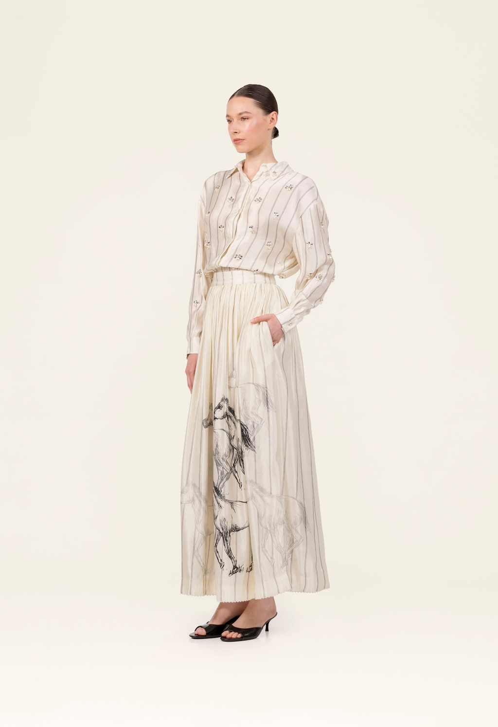 Tangelo Arena Maxi Skirt