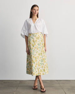 Tavia Skirt in Butter Multi