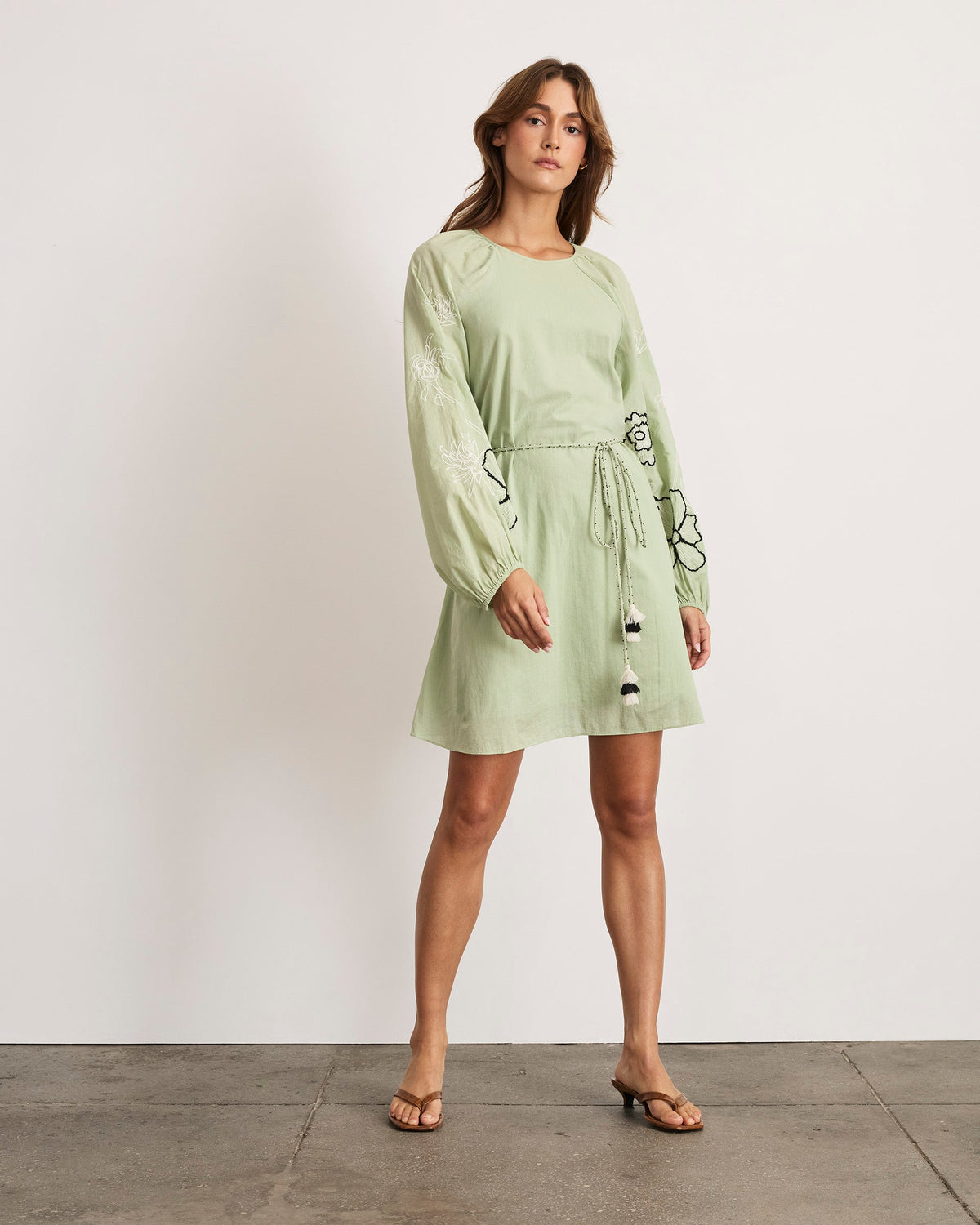Tay Dress in Sage