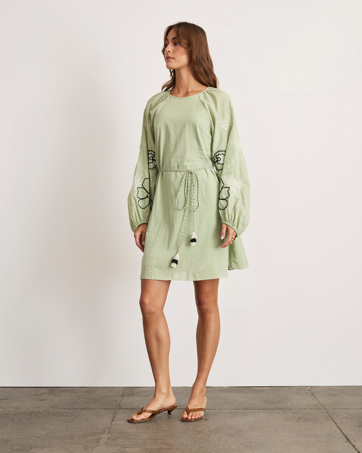 Tay Dress in Sage