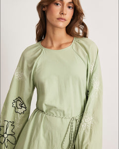Tay Dress in Sage